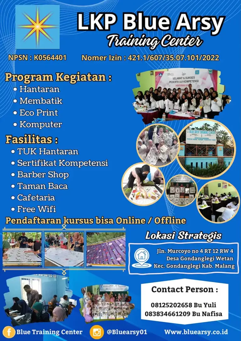 20. LKP BLUE ARSY TRAINING CENTER